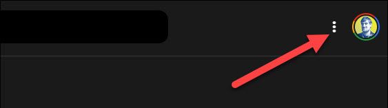 select the menu icon in top right