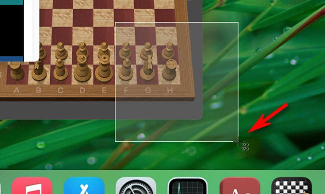 Выделение области для скриншота с помощью crosshair-курсора