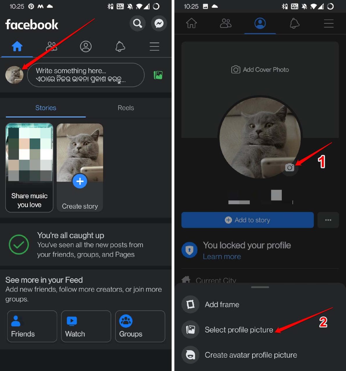 Seleccionar GIF como foto de perfil en Android