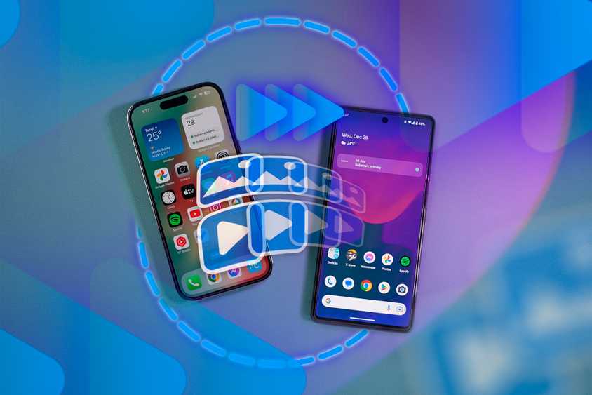 iPhone передаёт изображения и видео на Android через ссылку Quick Share