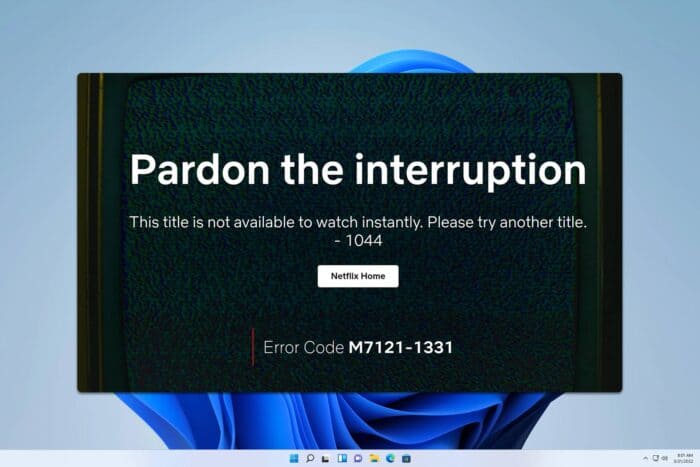 Исправить ошибку Netflix E100 — руководство