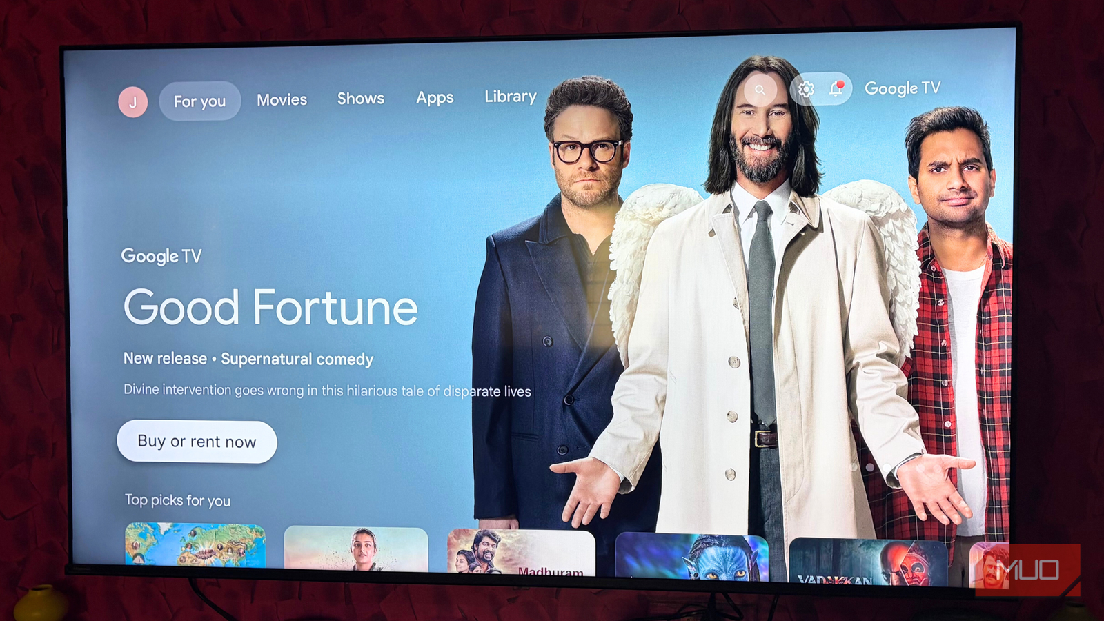 Рекламный баннер Android Smart TV