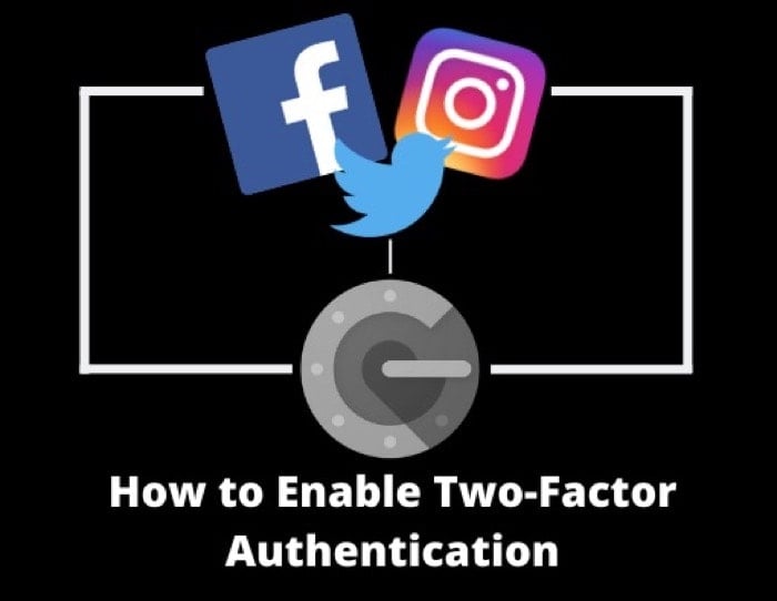 Включить 2FA на Facebook, Instagram и Twitter