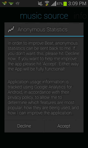 Стриминг музыки из облака на Android