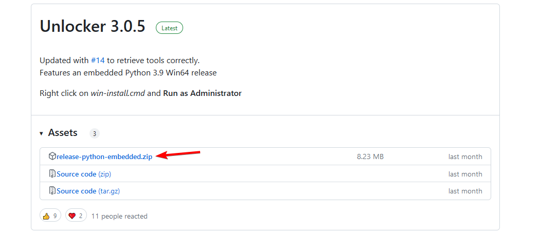 Загрузка VMware Unlocker