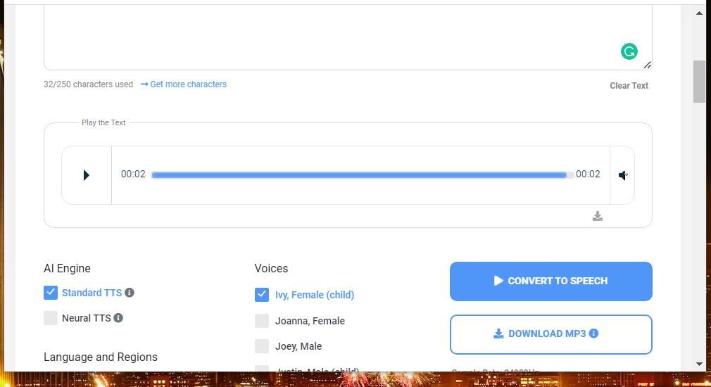Кнопка Download MP3