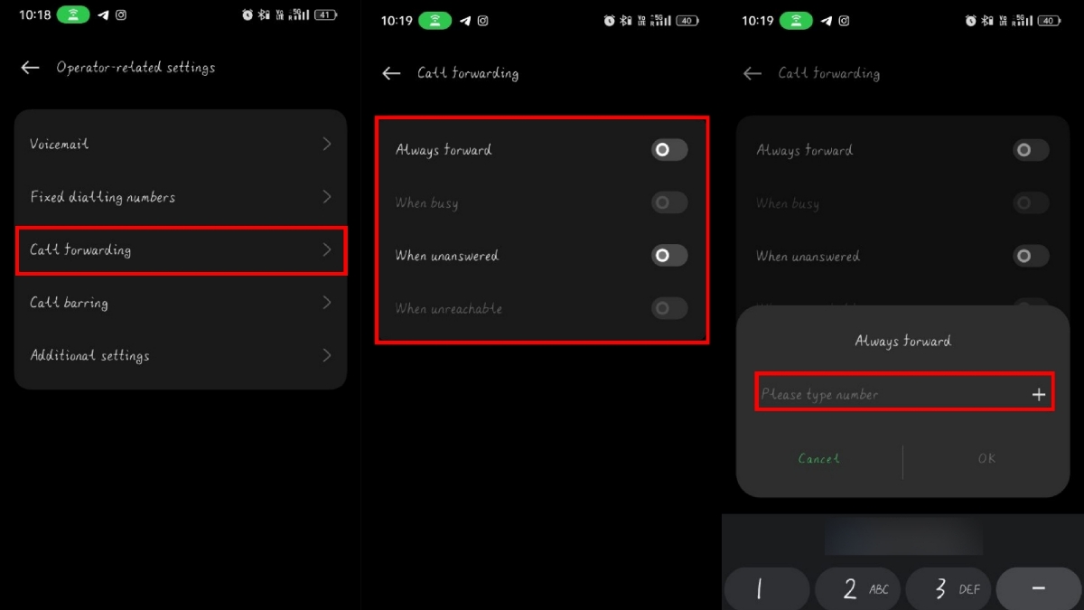 включить переадресацию в oppo