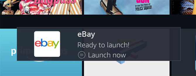Установка приложения завершена на Fire TV