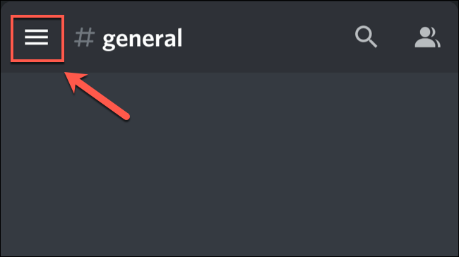 Нажмите кнопку меню (три полоски) в левом верхнем углу мобильного приложения