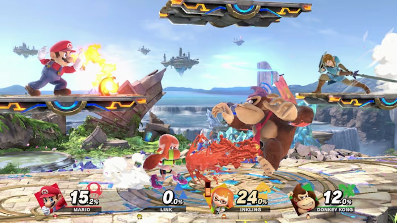 Скриншот геймплея Super Smash Bros Ultimate