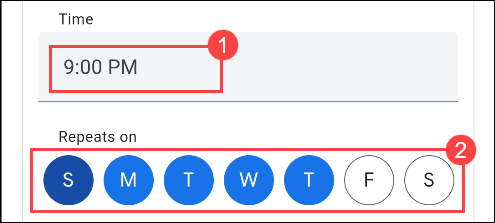 Выбор устройства для воспроизведения Family Bell