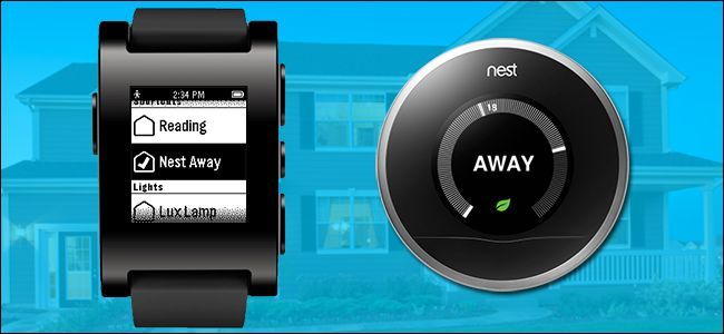 Управление умным домом с Pebble