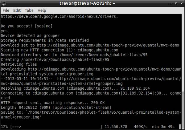 Установка Ubuntu Touch на Nexus 7