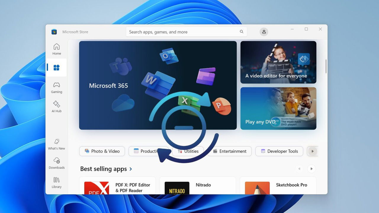 Detener actualizaciones automáticas de apps en Microsoft Store