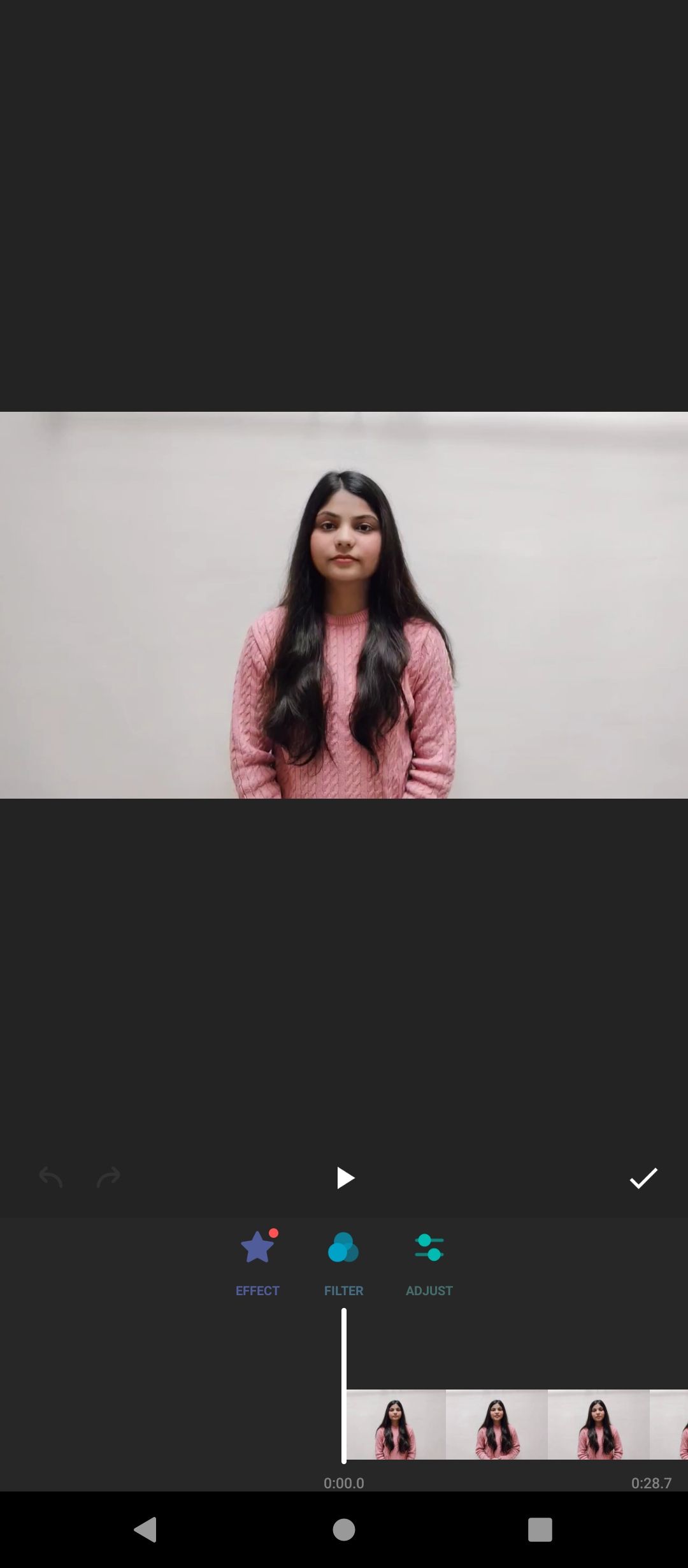 Применение фильтров к видео