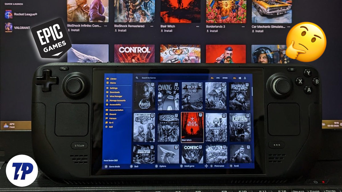 Как запустить Epic Games на Steam Deck