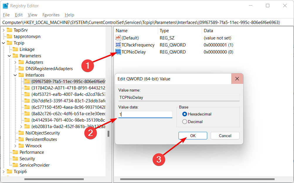 delay-key-ok how to fix high ping