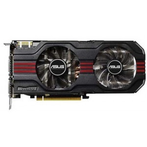 Видеокарта Asus с крупным кулером
