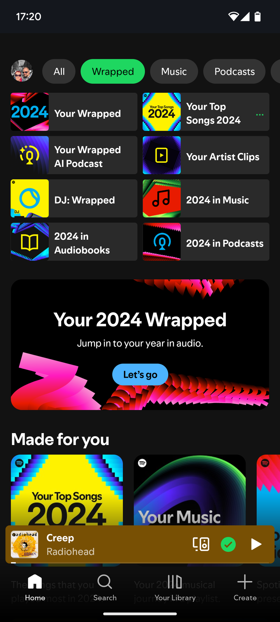 Spotify Wrapped 2024 in all its glory