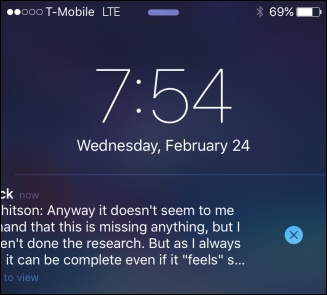 iMessage‑Antwort direkt auf dem Sperrbildschirm