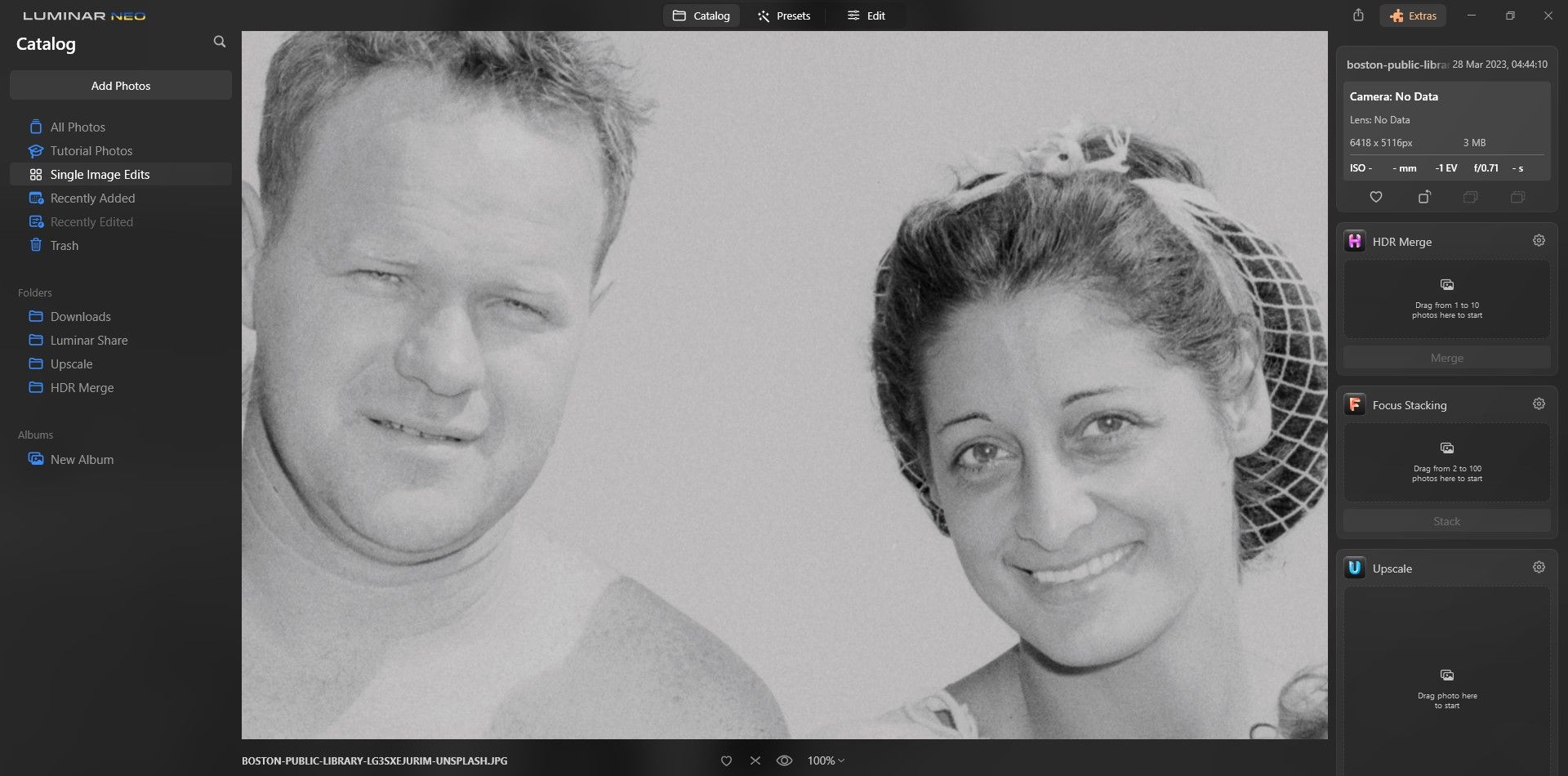 Оригинальная фотография до слияния HDR