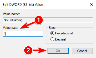 value data DVD drive not showing