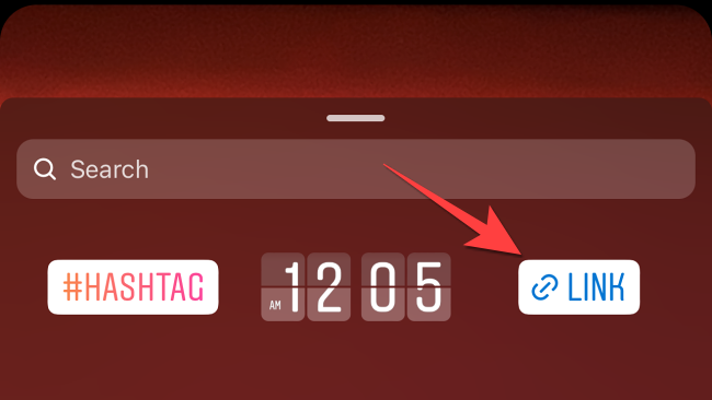 Выбор стикера 