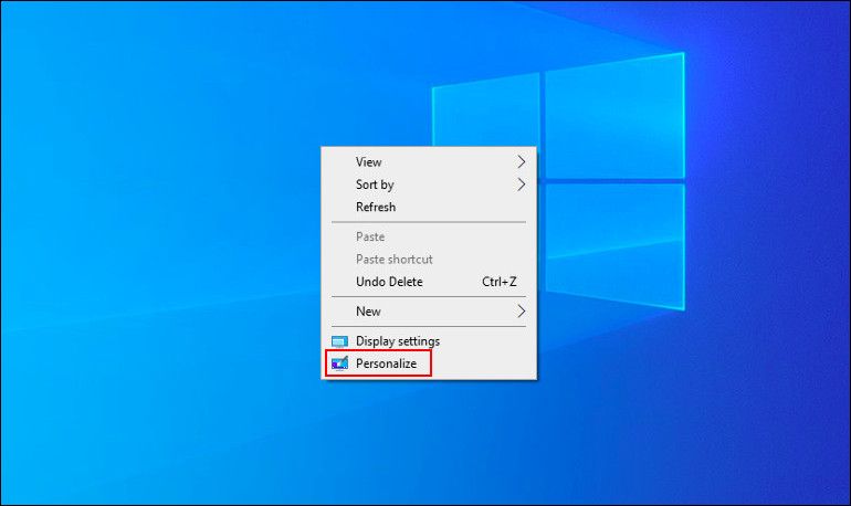 Персонализация Windows