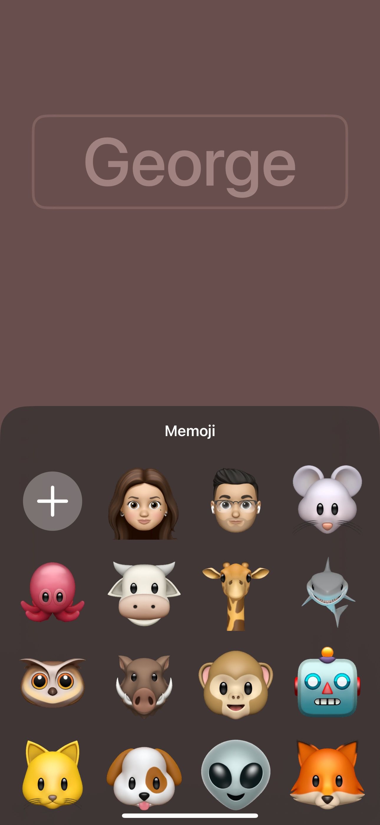 Создание нового Memoji для Contact Poster в iOS 17