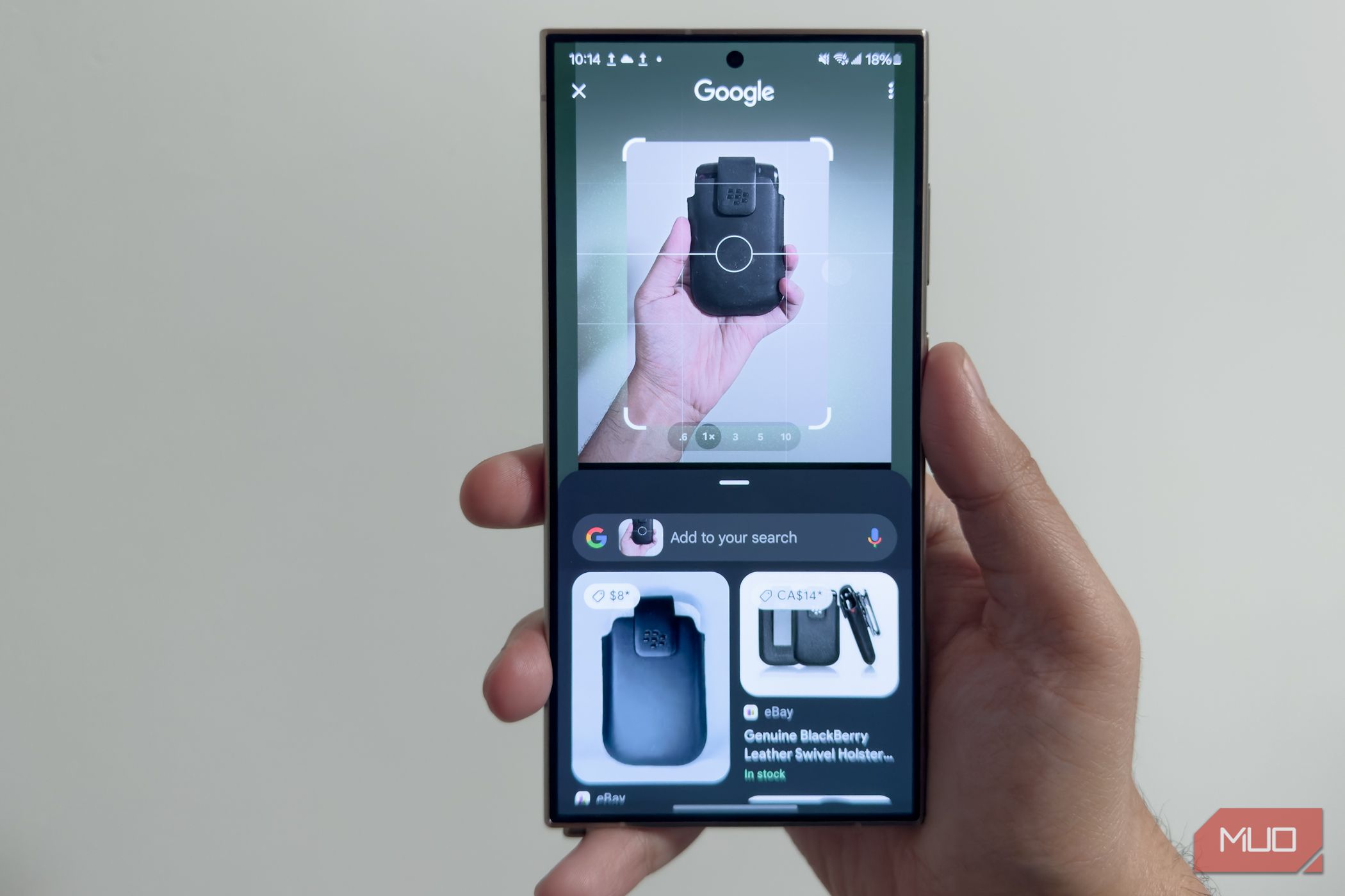 Демонстрация Circle to Search на Samsung Galaxy S24 Ultra