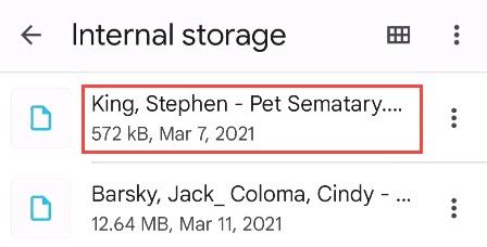 Find the EPUB file.