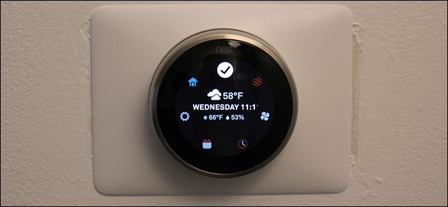 Сброс и снятие Nest Thermostat