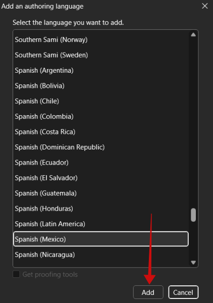 Нажатие на кнопку 