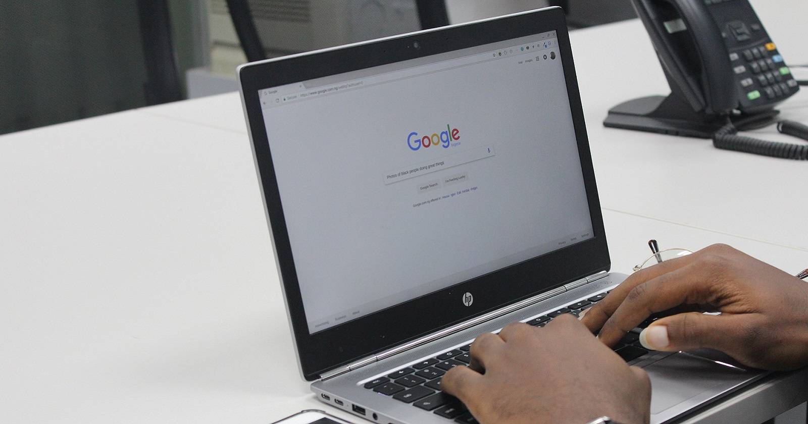Логотип поисковой системы Google, иллюстрация для примера