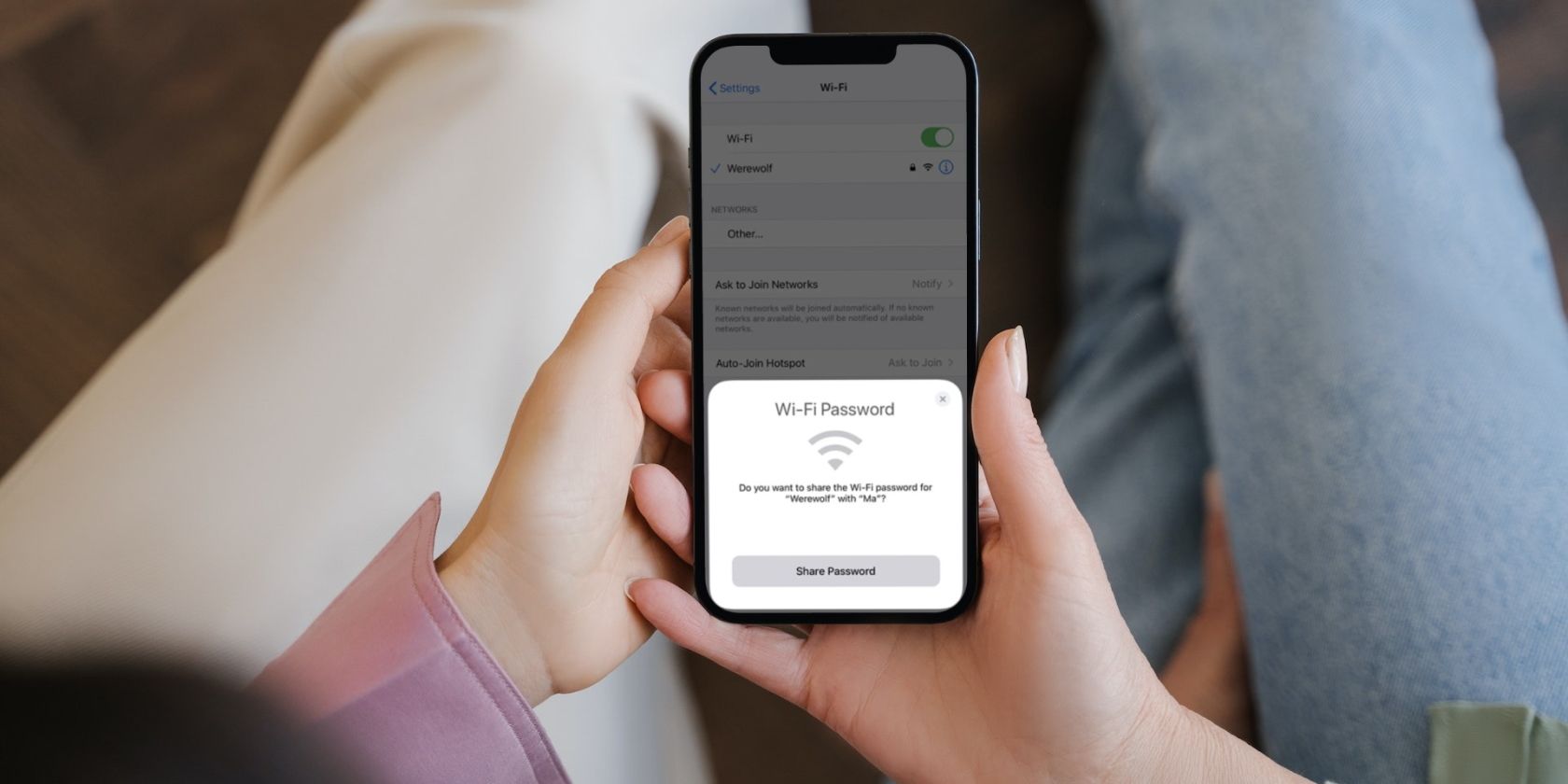Как поделиться паролем Wi‑Fi с iPhone