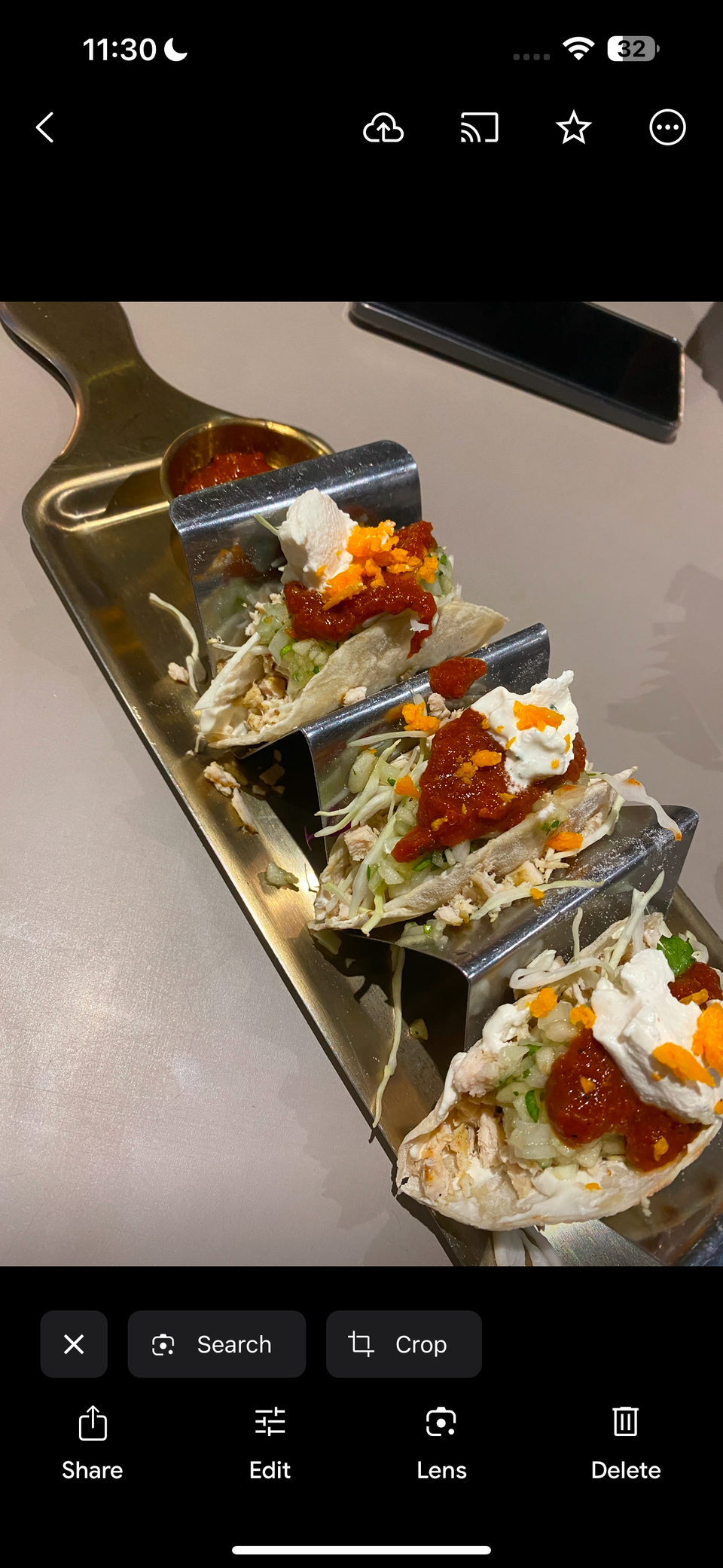 Редактирование фото в приложении Google Photos на iPhone