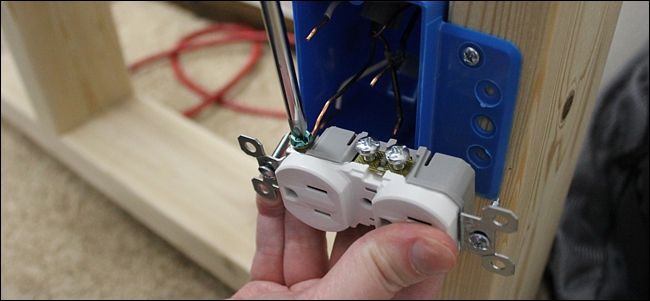 Подключение заземления к зелёному винту