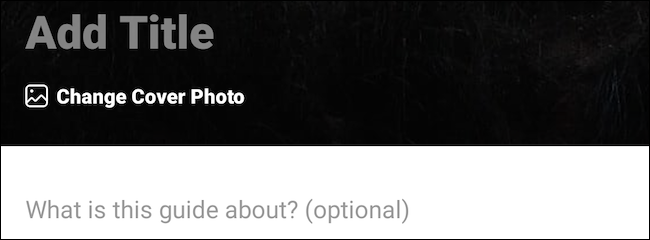 Редактирование названия и обложки гида в Instagram