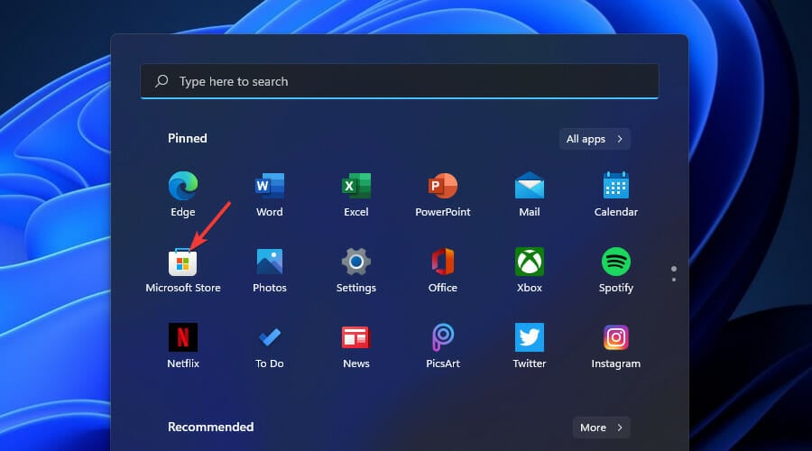 Окно «Установите по умолчанию» в Microsoft Store для переустановки приложения «Фотографии»