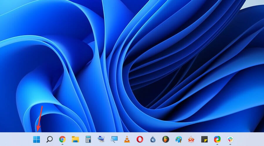 Откройте Пуск и Параметры