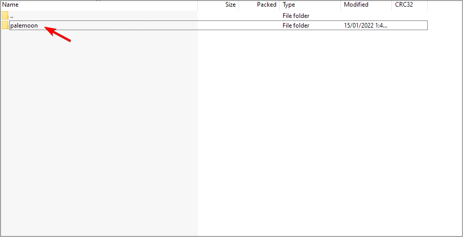 Содержимое архива Pale Moon