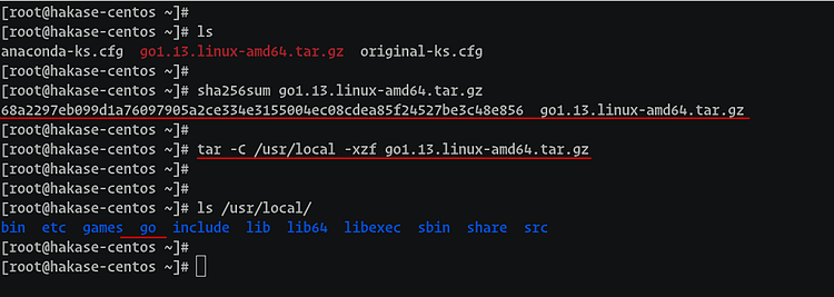 Распаковка архива Golang