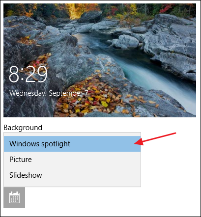 Изменение фона экрана блокировки