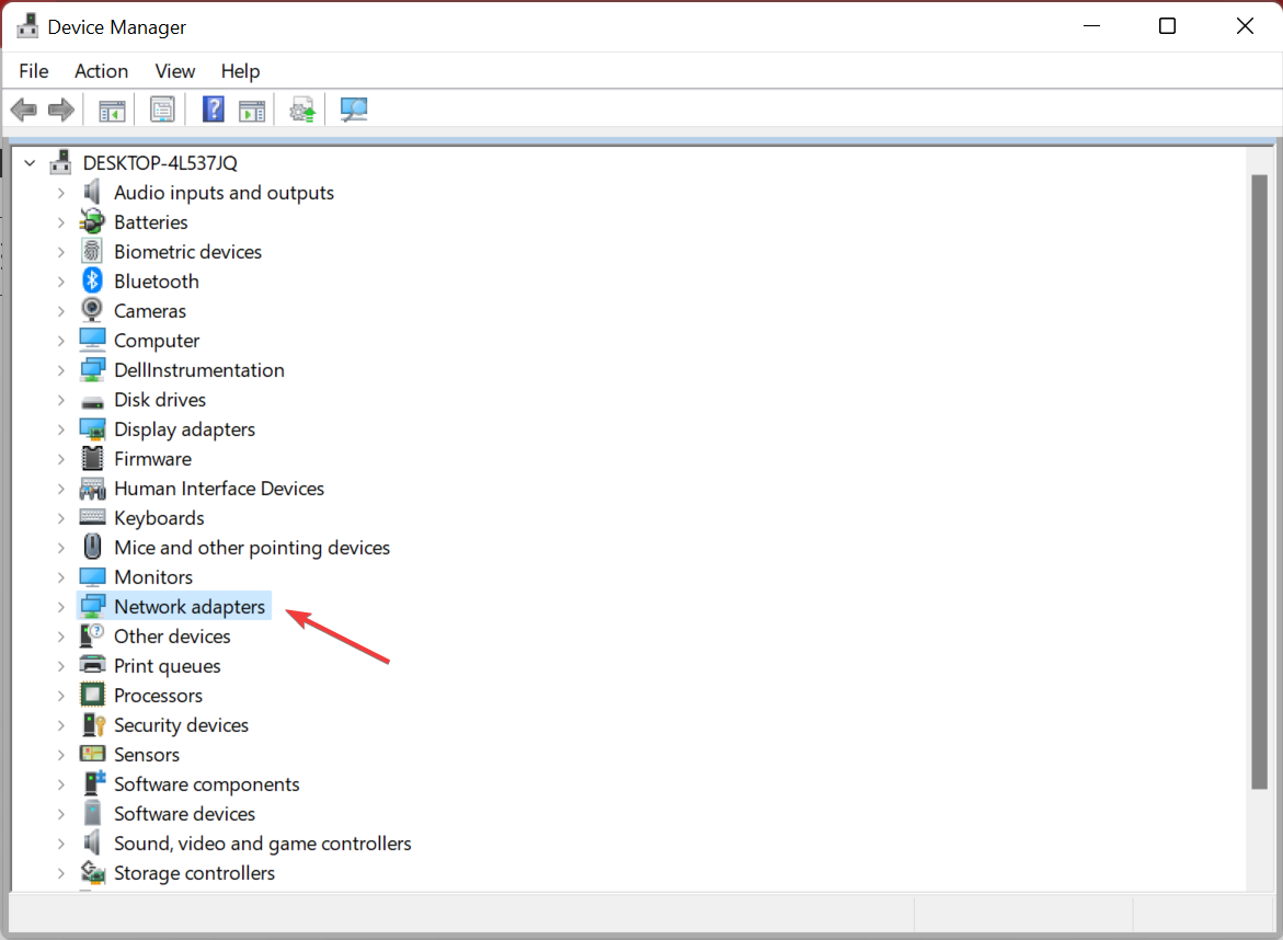 Развёрнутые сетевые адаптеры