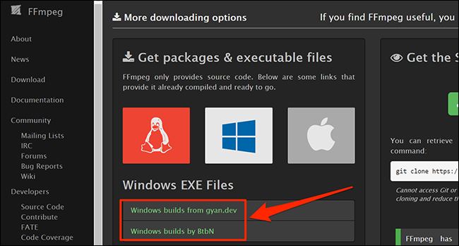 Конвертация медиафайлов в Windows 10 через FFmpeg