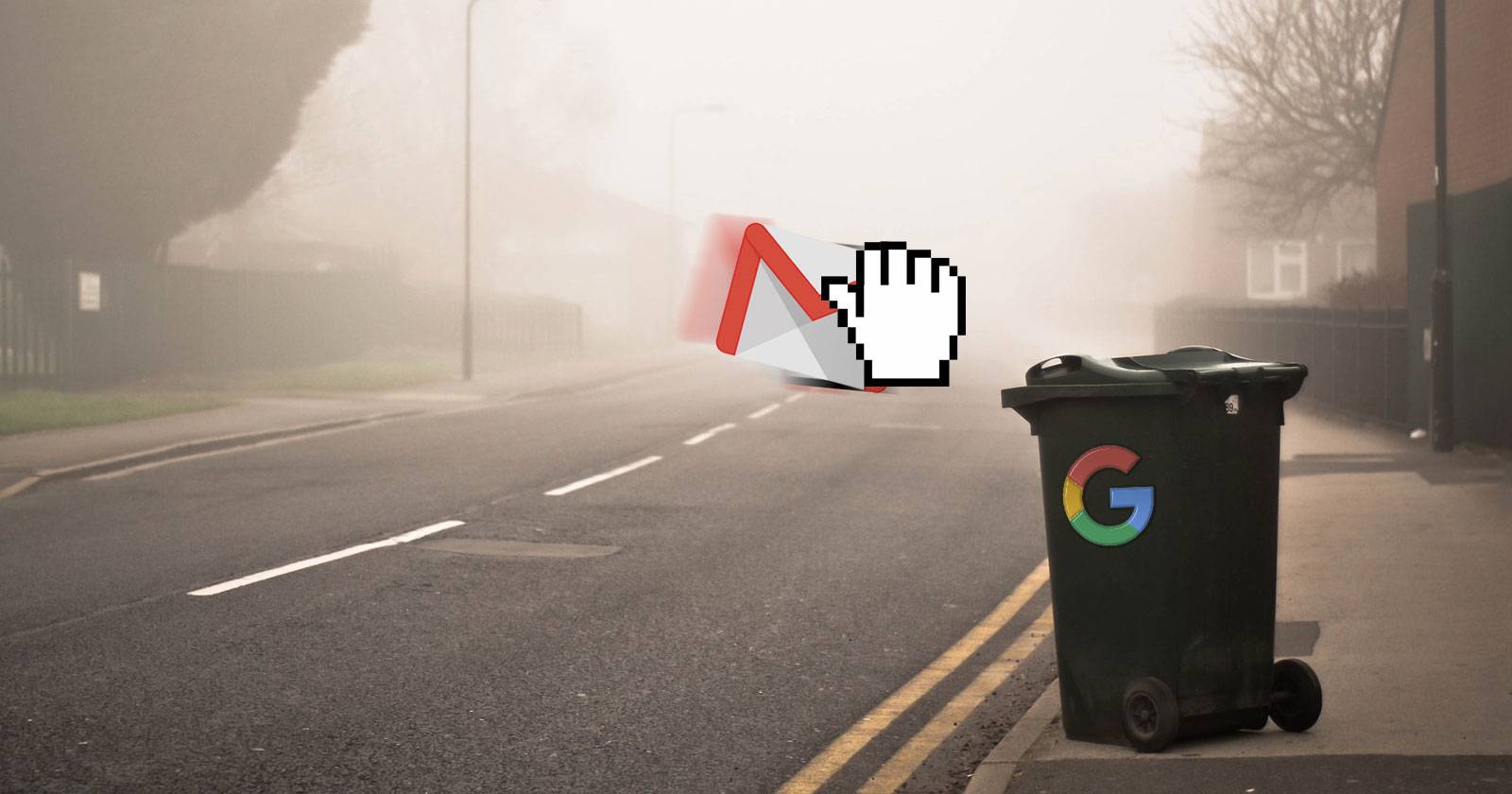 Иллюстрация экрана с удалением аккаунта Gmail