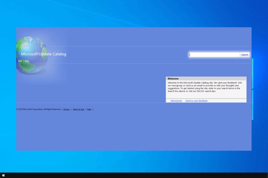 Microsoft Update Catalog не скачивает — исправление