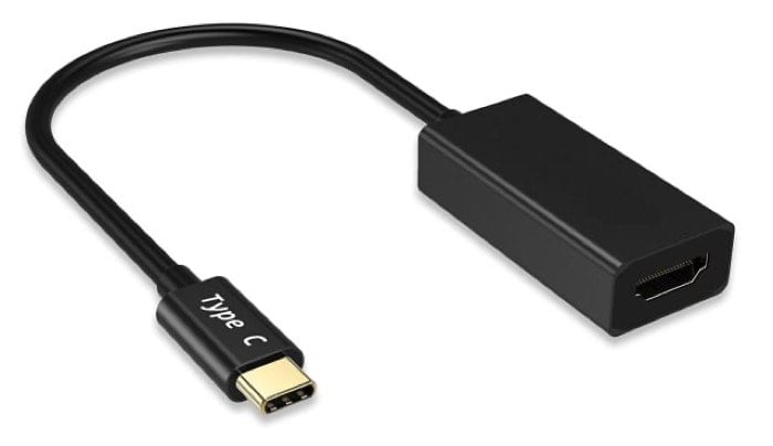 адаптер USB‑C к HDMI крупным планом