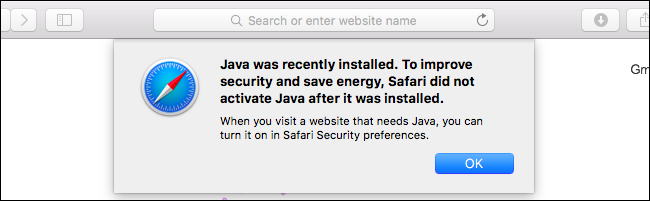 Настройки плагинов в Safari: список установленных плагинов и режимы их работы