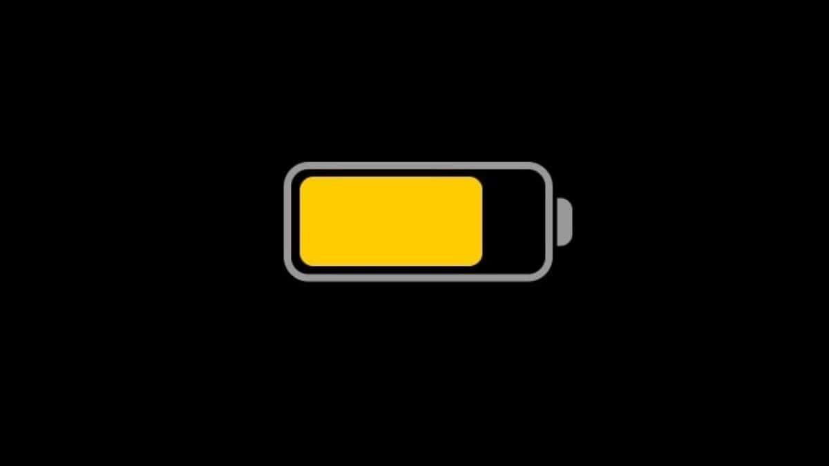 Жёлтый значок батареи iPhone: почему и что делать